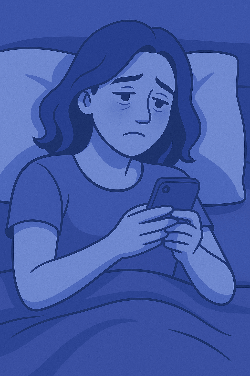 🌙 Desconectar para dormir: por que seu cérebro precisa de um tempo longe das telas antes de se entregar ao sono 📵💤 - BON LUAR