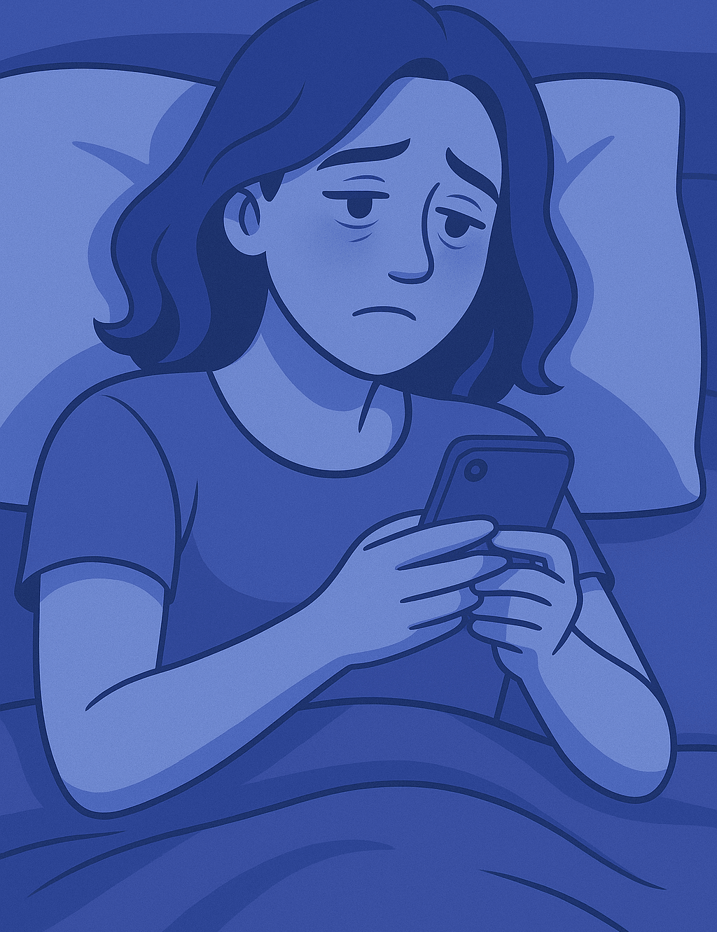 🌙 Desconectar para dormir: por que seu cérebro precisa de um tempo longe das telas antes de se entregar ao sono 📵💤 - BON LUAR
